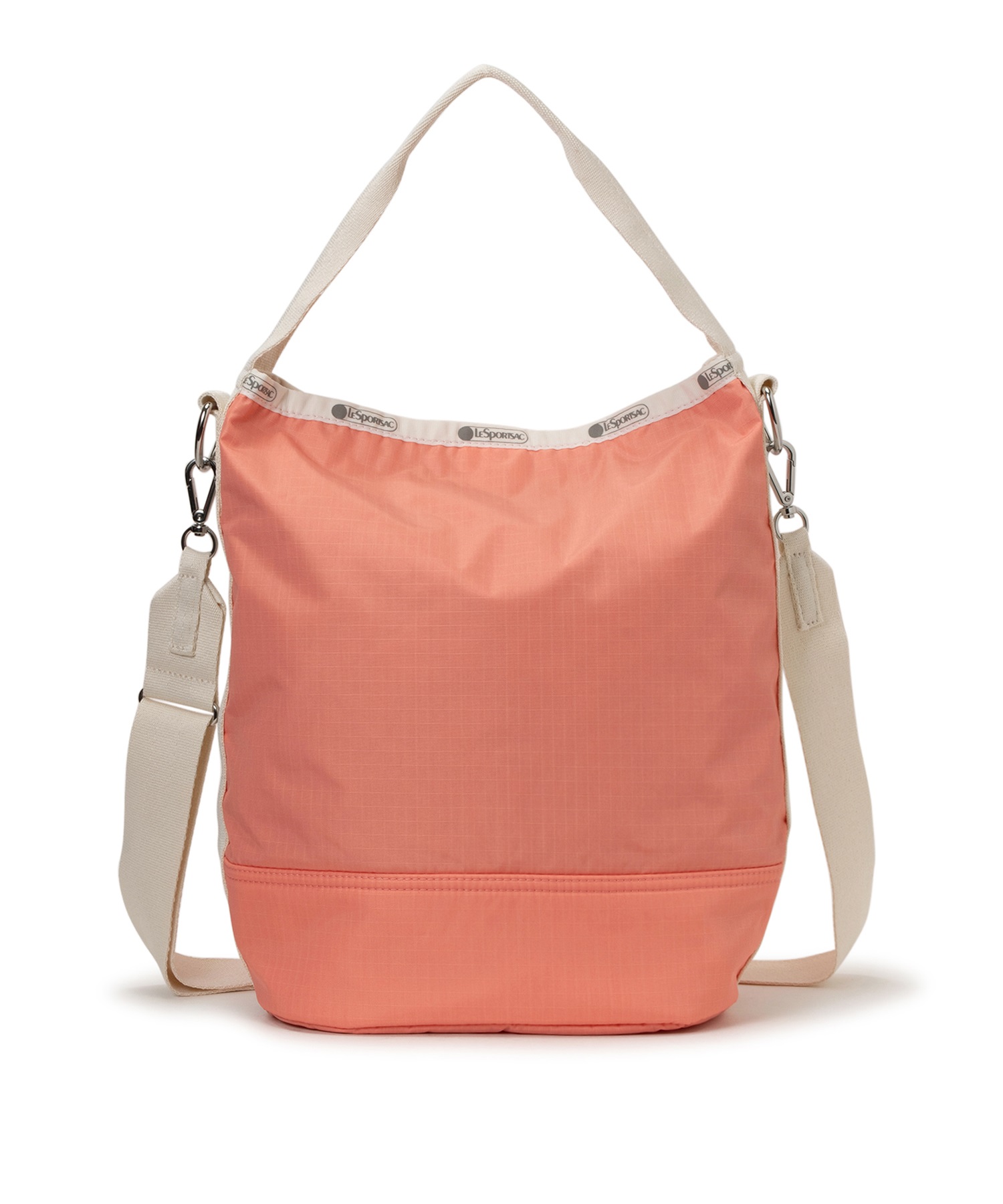 CONVERTIBLE BUCKET BAG(コーラルパンチ/メレンゲ-フリー)