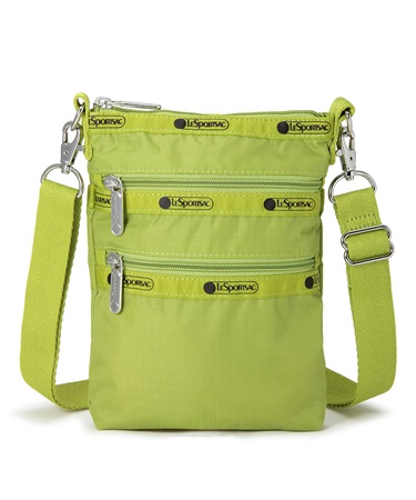 3 ZIP CROSSBODY(シトラスライムグリーン-フリー)