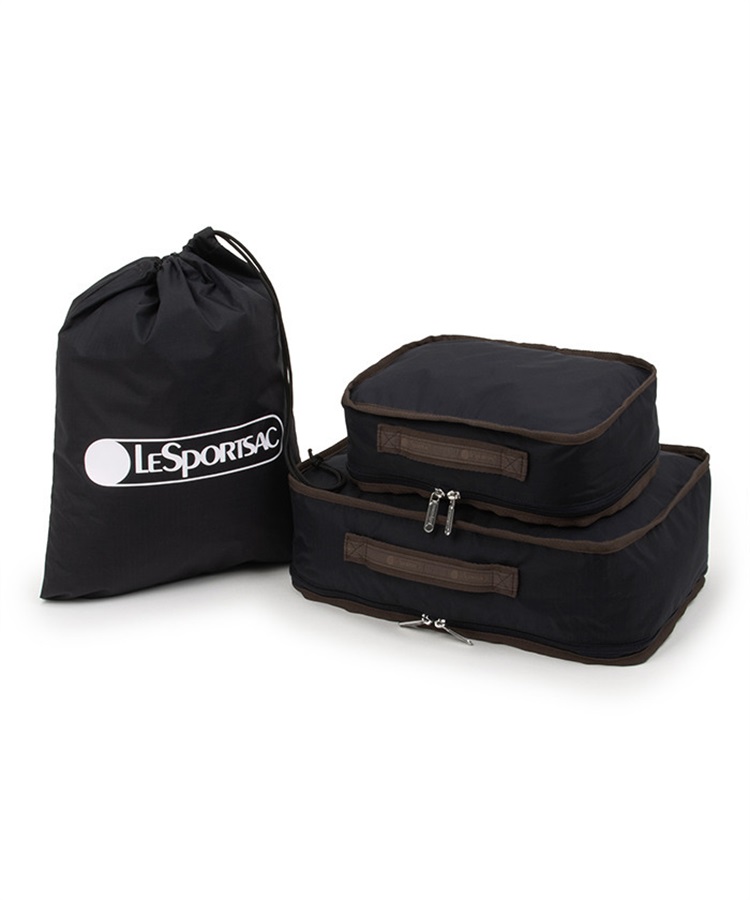 PACKING POUCH SET(ディープシー/ダークチョコレート-フリー)