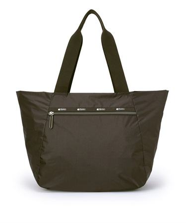 ESSENTIAL E/W ZIPTOP TOTE(ダークチョコレートC-フリー)