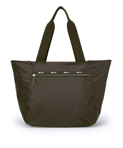 ESSENTIAL E/W ZIPTOP TOTE(ダークチョコレートC-フリー)