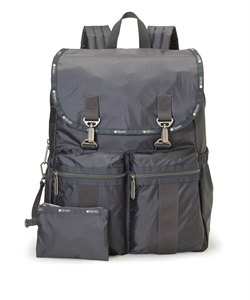 【Essential Collection×Naoko Okusa】MODERN FLAP BACKPACK3(シャドウグレーC-フリー)