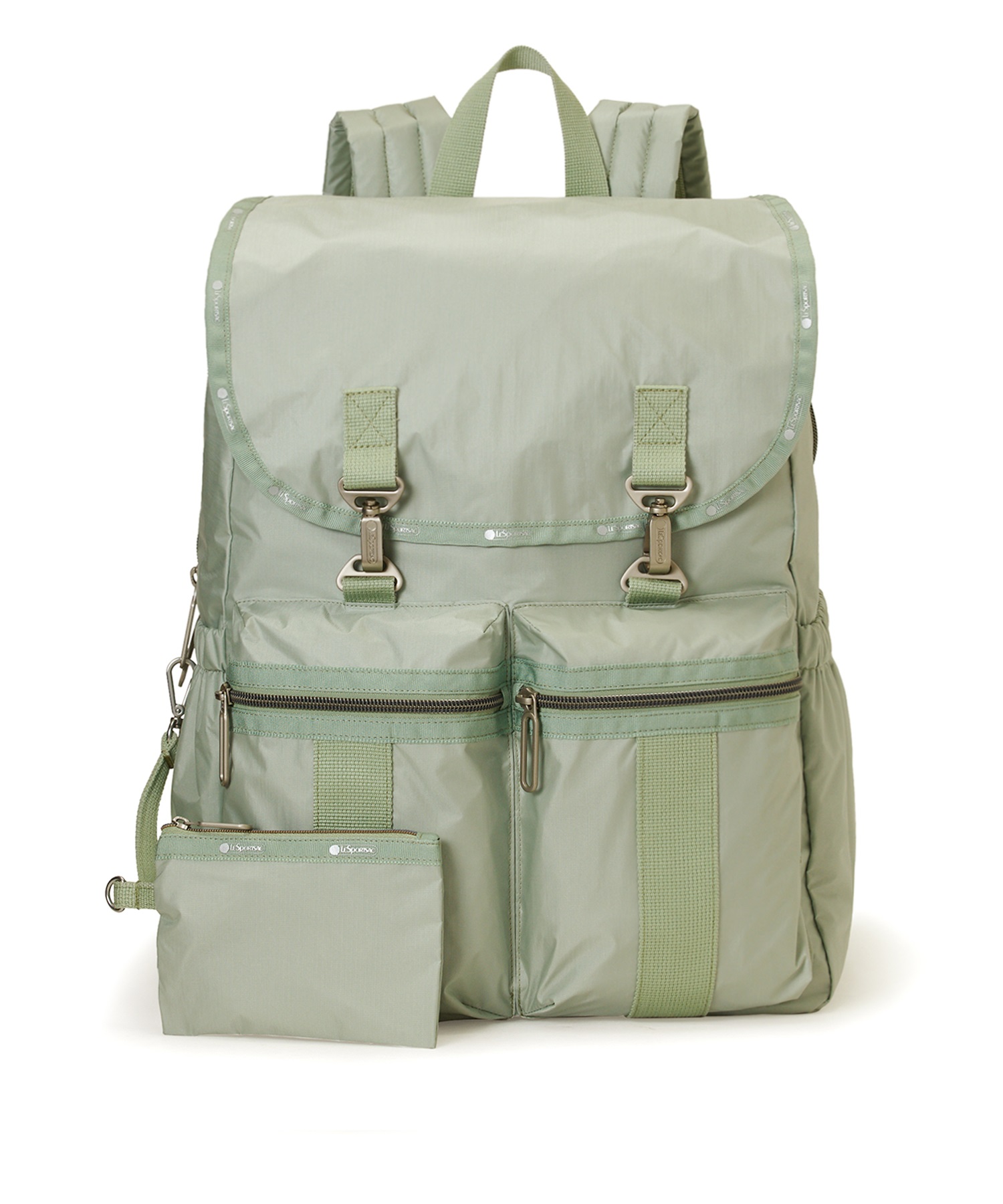 【Essential Collection×Naoko Okusa】MODERN FLAP BACKPACK3(グリーンカーキC-フリー)