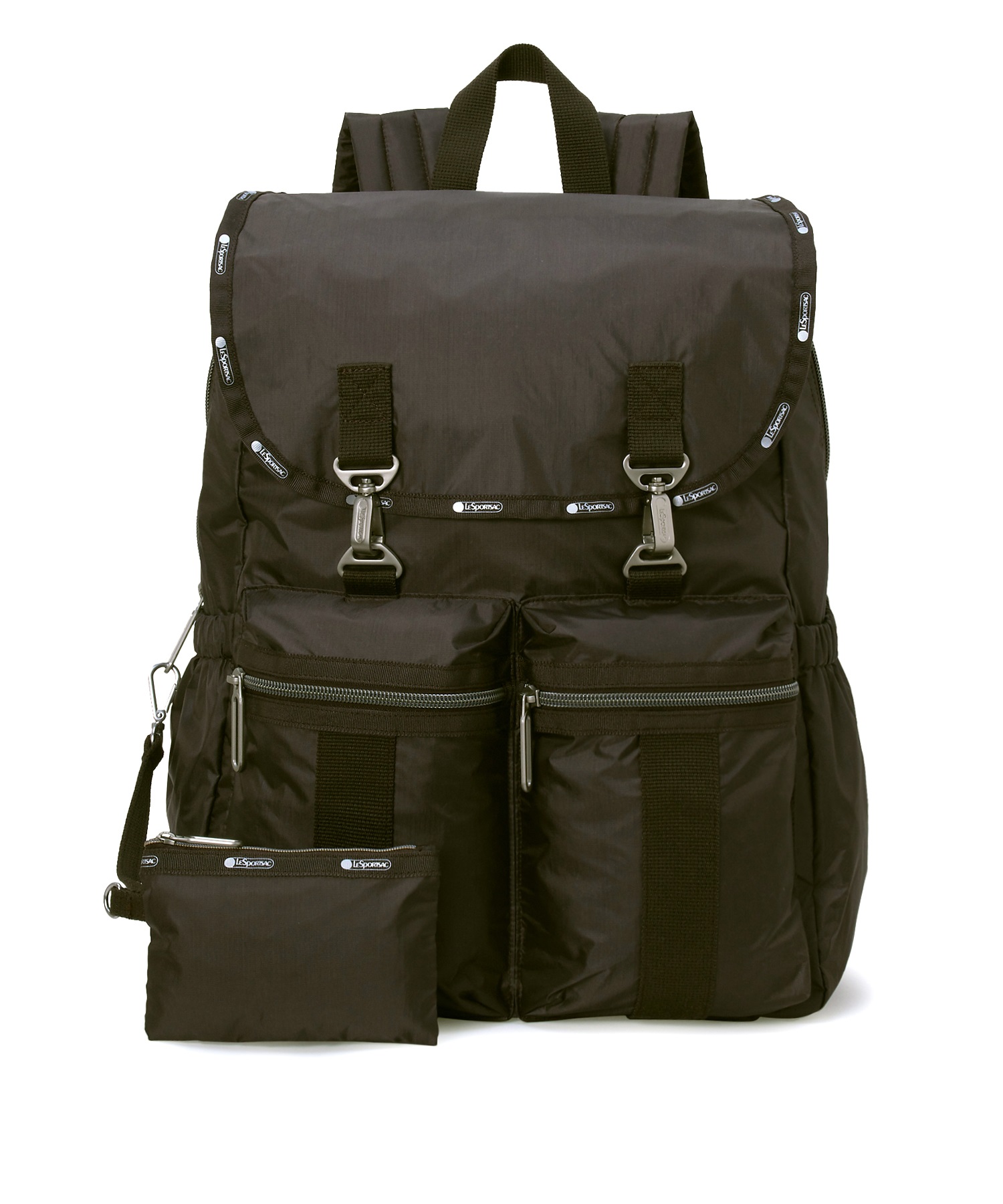 【Essential Collection×Naoko Okusa】MODERN FLAP BACKPACK3(ダークチョコレートC-フリー)