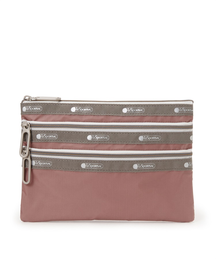 10TH ESSENTIAL 3 ZIP POUCH