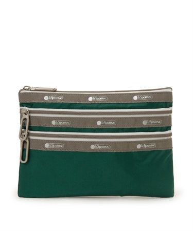 10TH ESSENTIAL 3 ZIP POUCH
