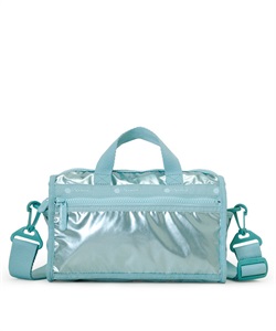 MINI DUFFEL CROSSBODY(アクアブルーシャイン-フリー)