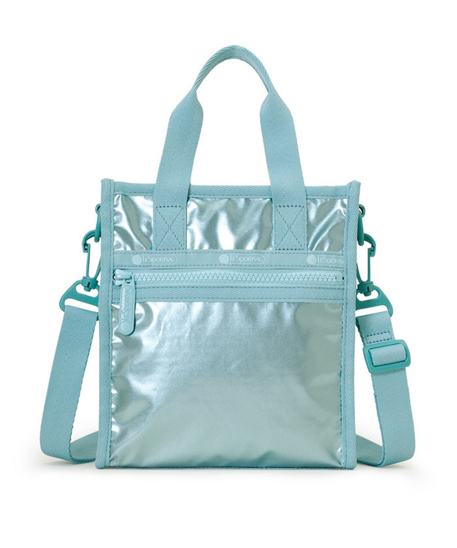 MINI N/S TOTE(アクアブルーシャイン-フリー)