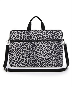TH LAPTOP CASE 15(ニュートラルレオパード-フリー)