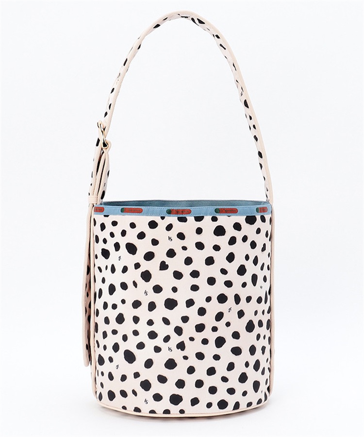 【LeSportsac Atelier】LG BELT HANDLE TOTE(ブライトセピアダルメシアン-フリー)