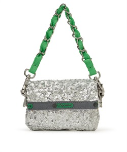 【LeSportsac Atelier】CHAIN MINI CHARM(プラチナムプラネットACC-フリー)