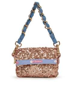 【LeSportsac Atelier】CHAIN MINI CHARM(ローズプラネットACC-フリー)