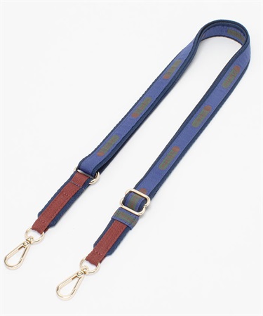 【LeSportsac Atelier】2TAPE 20MM STRAP(ミッドナイトレオパードST-フリー)