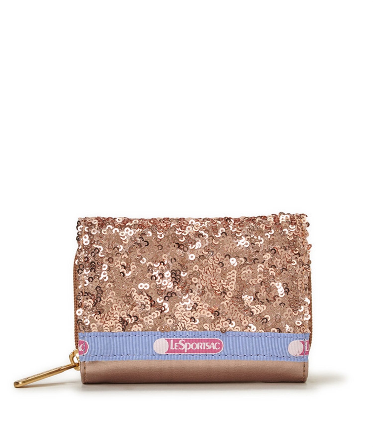 【LeSportsac Atelier】3FOLD WALLET(ローズプラネットW-フリー)