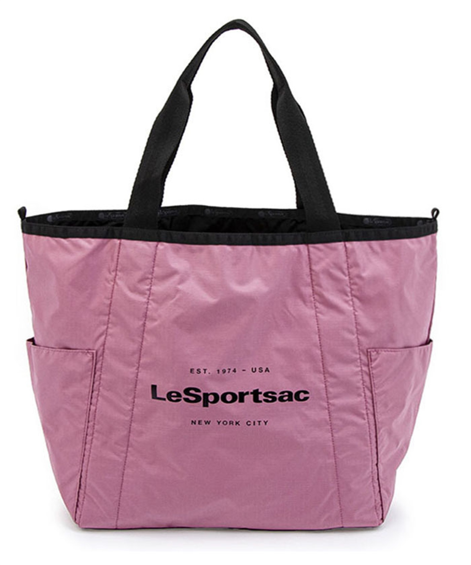 LG REVERSIBLE PKT TOTE(2ウェイモーヴ/ブラック-フリー)