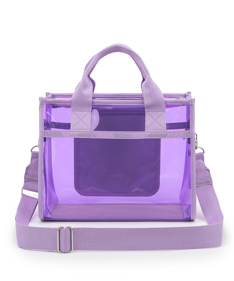 CLEAR MEDIUM TH TOTE(クリアライラック-フリー)