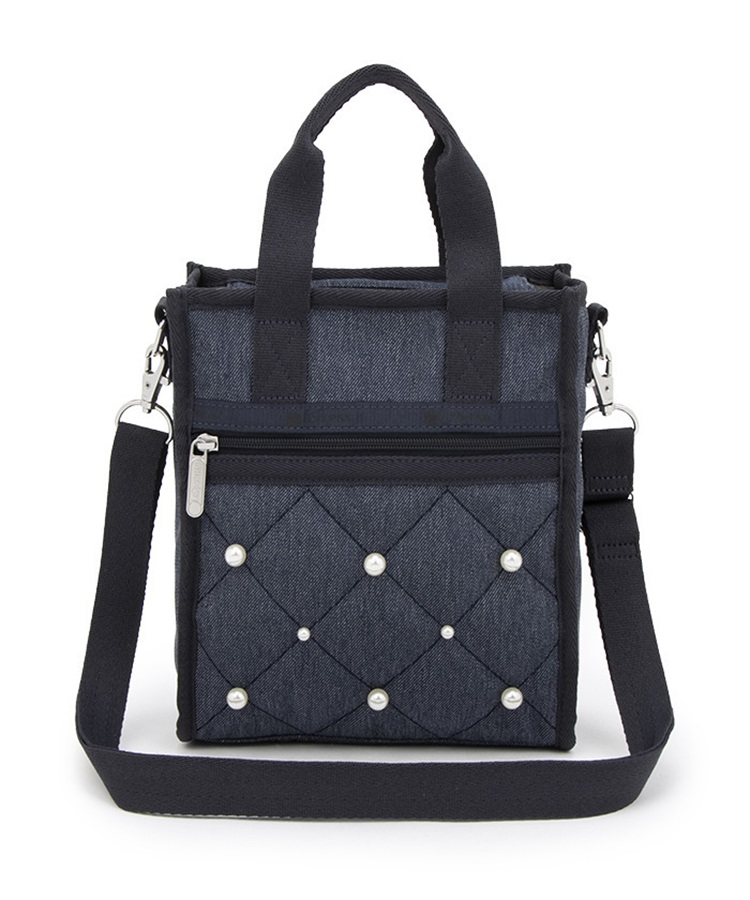 MINI N/S TOTE W/ PEARLS(トワイライトパール-フリー)