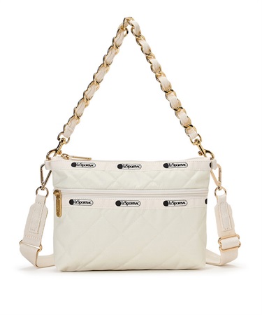 CHAIN COSMETIC CLUTCH(サンドバーチェーンキルト-フリー)