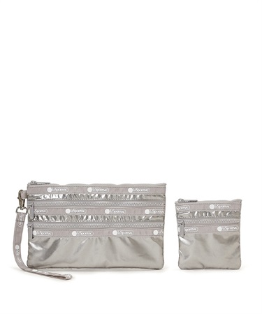 【LeSportsac×ひとりっぷ(R)】ZIP POUCH SET3(ギンガ-フリー)