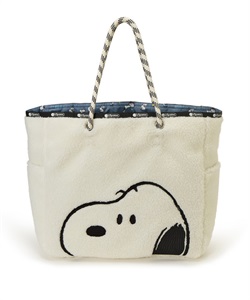 【LeSportsac×PEANUTS】LARGE 2 WAY TOTE(2WAY スヌーピーW-フリー)
