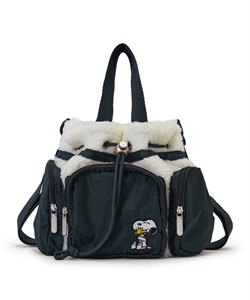 【LeSportsac×PEANUTS】CONV DRAWSTRING CRSSBDY
