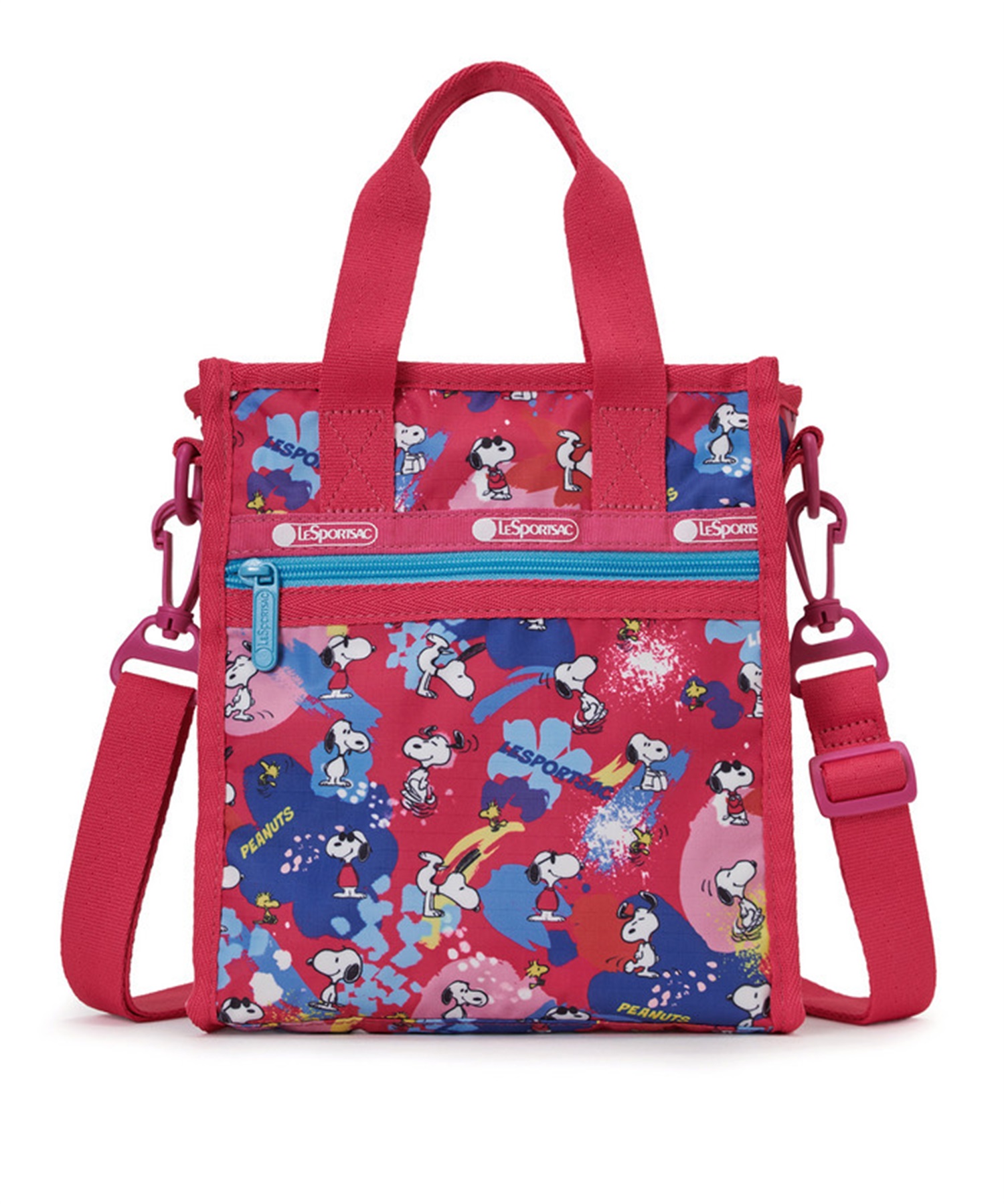 【LeSportsac×PEANUTS】MINI N/S TOTE(ピーナッツプレイタイム-フリー)