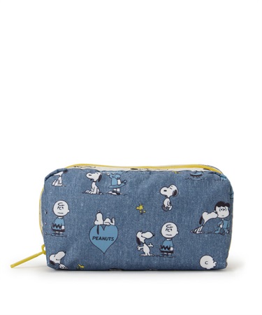【LeSportsac×PEANUTS】RECTANGULAR COSMETIC
