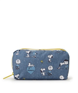 【LeSportsac×PEANUTS】RECTANGULAR COSMETIC
