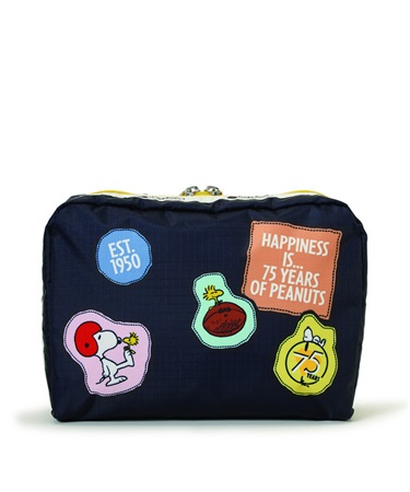 【LeSportsac×PEANUTS】EXTRA LARGE RECTANGULAR COSMETIC