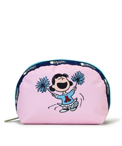 【LeSportsac×PEANUTS】MEDIUM DOME COSMETIC(ピーナッツスヌーピードームコスメティック-フリー)