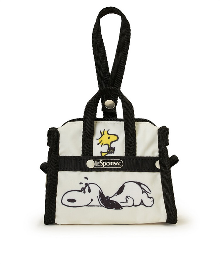 【LeSportsac×PEANUTS】MICRO WEEKENDER CHARM