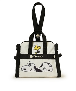 【LeSportsac×PEANUTS】MICRO WEEKENDER CHARM