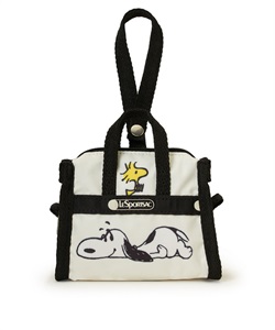 【LeSportsac×PEANUTS】MICRO WEEKENDER CHARM(アドベンチャラスペア-フリー)