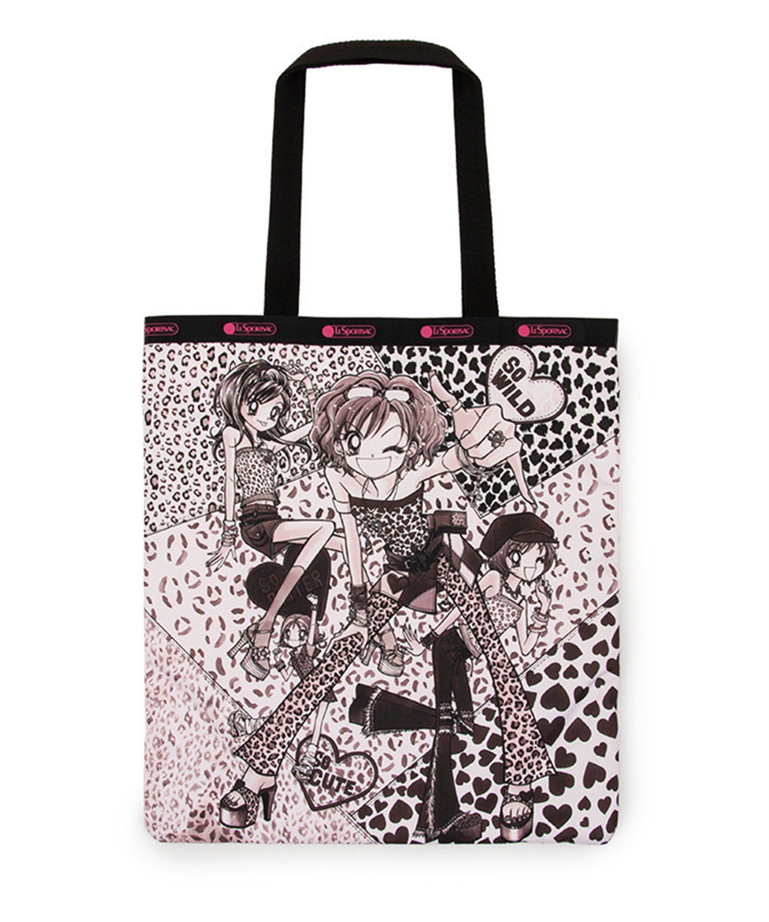 【 LeSportsac × りぼん70周年 】LARGE EMERALD TOTE(チョーフレンズ-フリー)