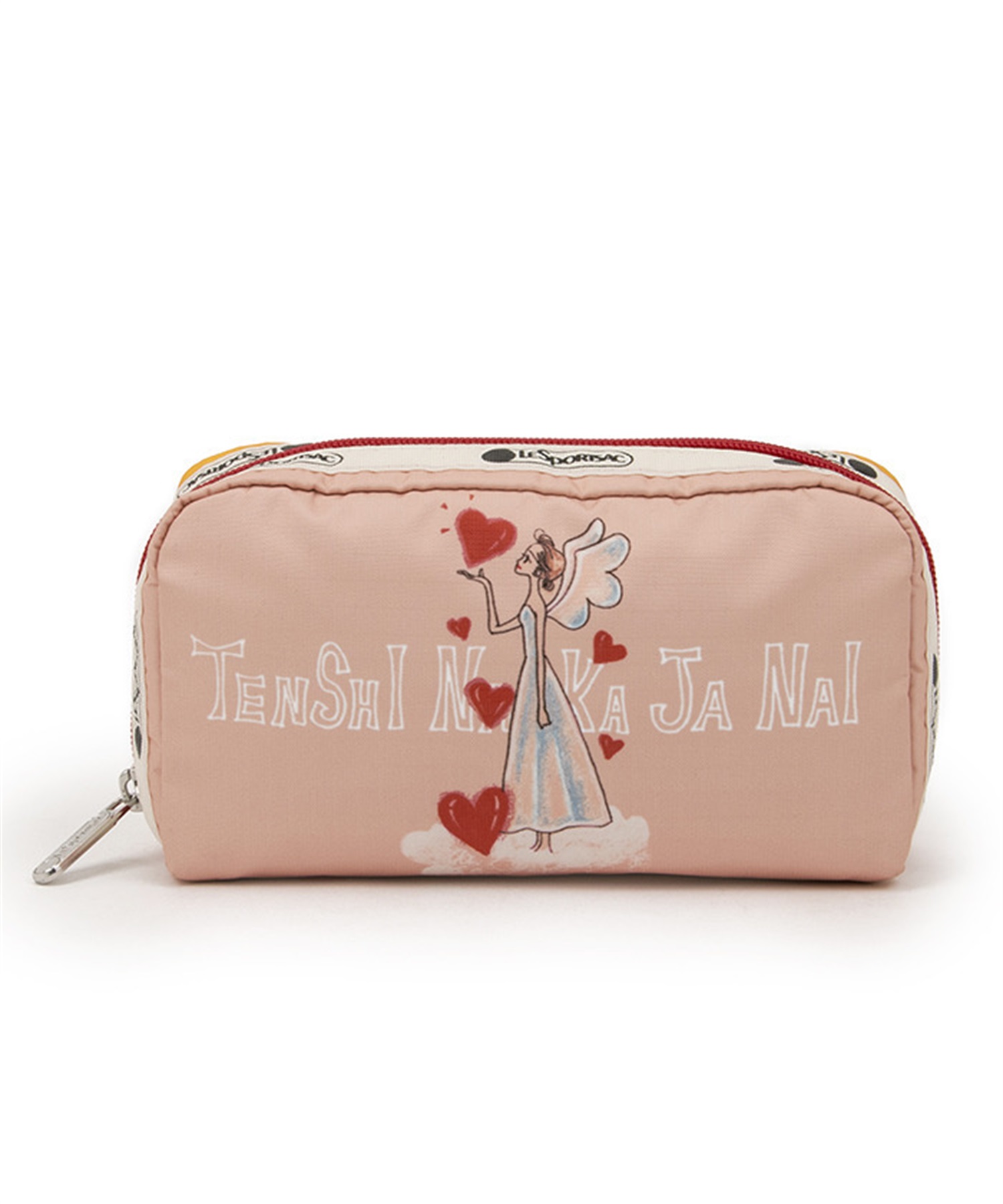 【 LeSportsac × りぼん70周年 】RECTANGULAR COSMETIC(エンジェルウィングス-フリー)