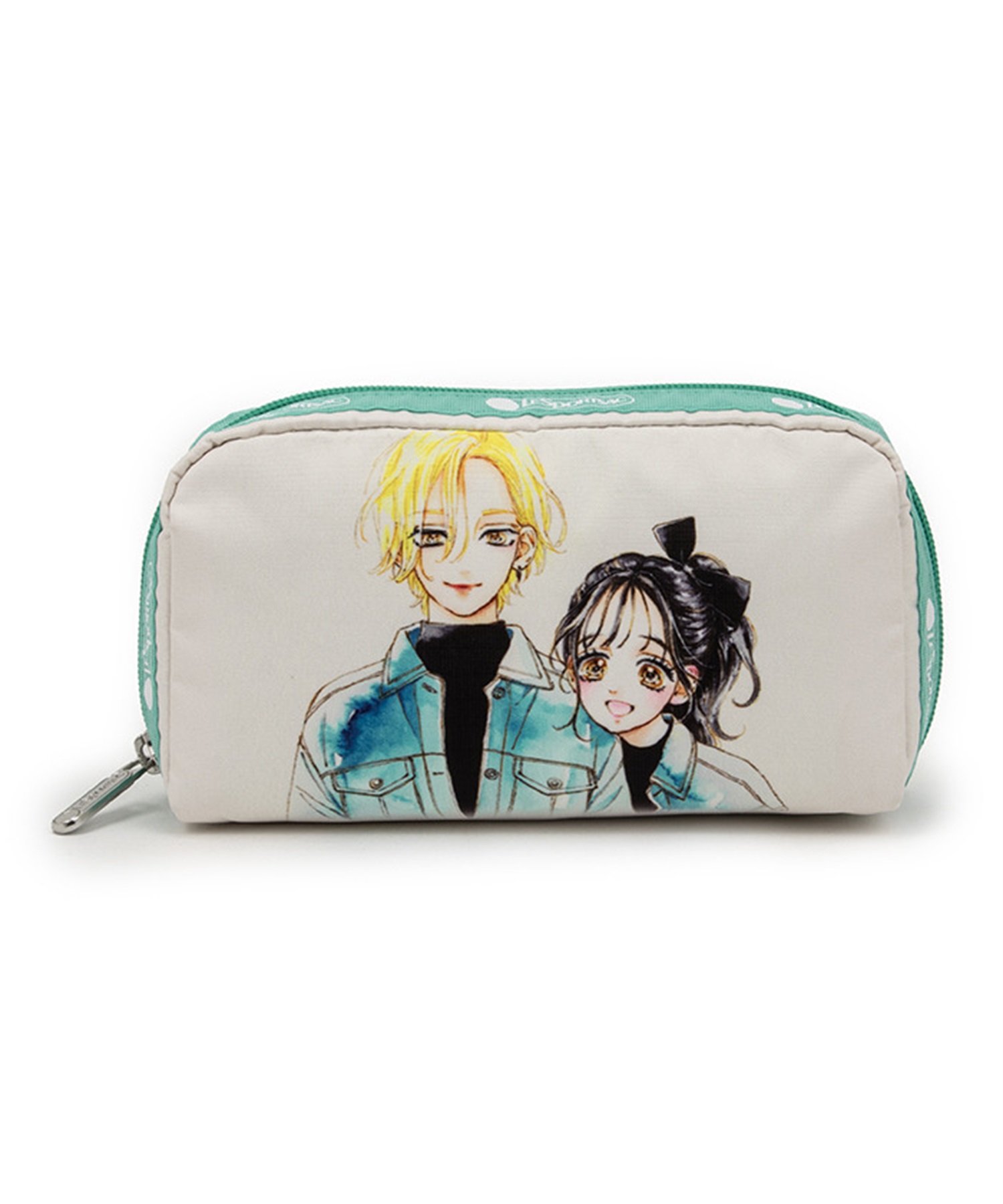 【 LeSportsac × りぼん70周年 】RECTANGULAR COSMETIC(ハツコイレモン-フリー)