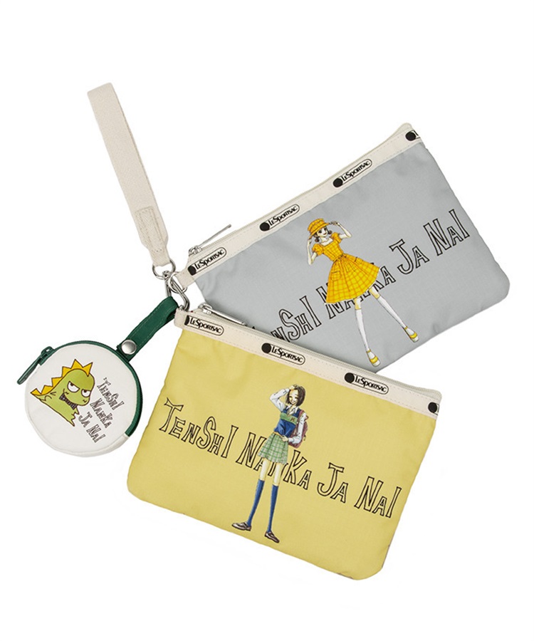 【 LeSportsac × りぼん70周年 】WRISTLET POUCH W/CHARM(ドリーミングオブトゥモロー-フリー)