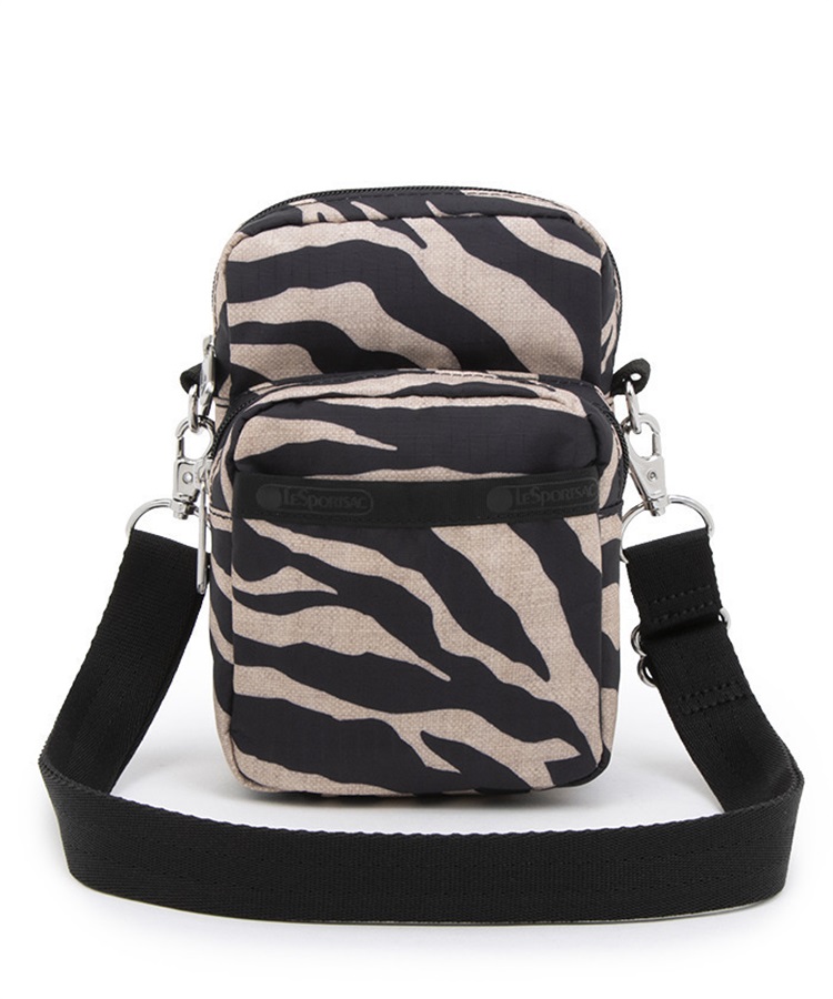 MINI PHONE BAG(ラフィアゼブラ-フリー)