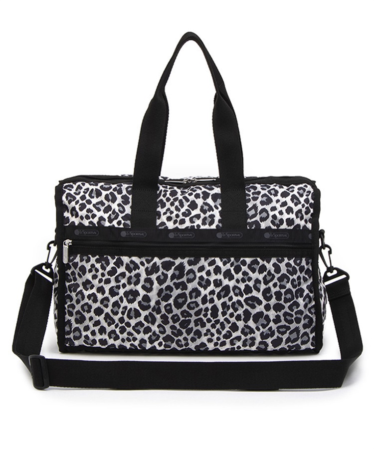 レスポートサック 2025 新作 ニュートラルレオパード レスポートサック LeSportsac SQUARE COSMETIC （ニュートラル