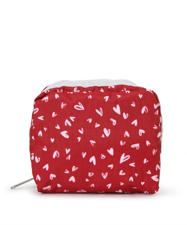 SQUARE COSMETIC(レッドミニハーツホワイト-フリー)