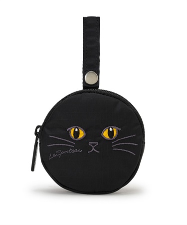 MINI ROUND CHARM(ブラックキャッツエンブロイダリー-フリー)