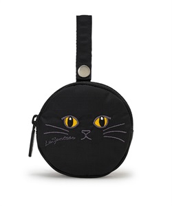 MINI ROUND CHARM(ブラックキャッツエンブロイダリー-フリー)