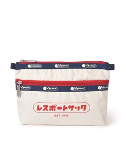【Katakana Collection】COSMETIC CLUTCH(カタカナロゴ　IV　CC-フリー)