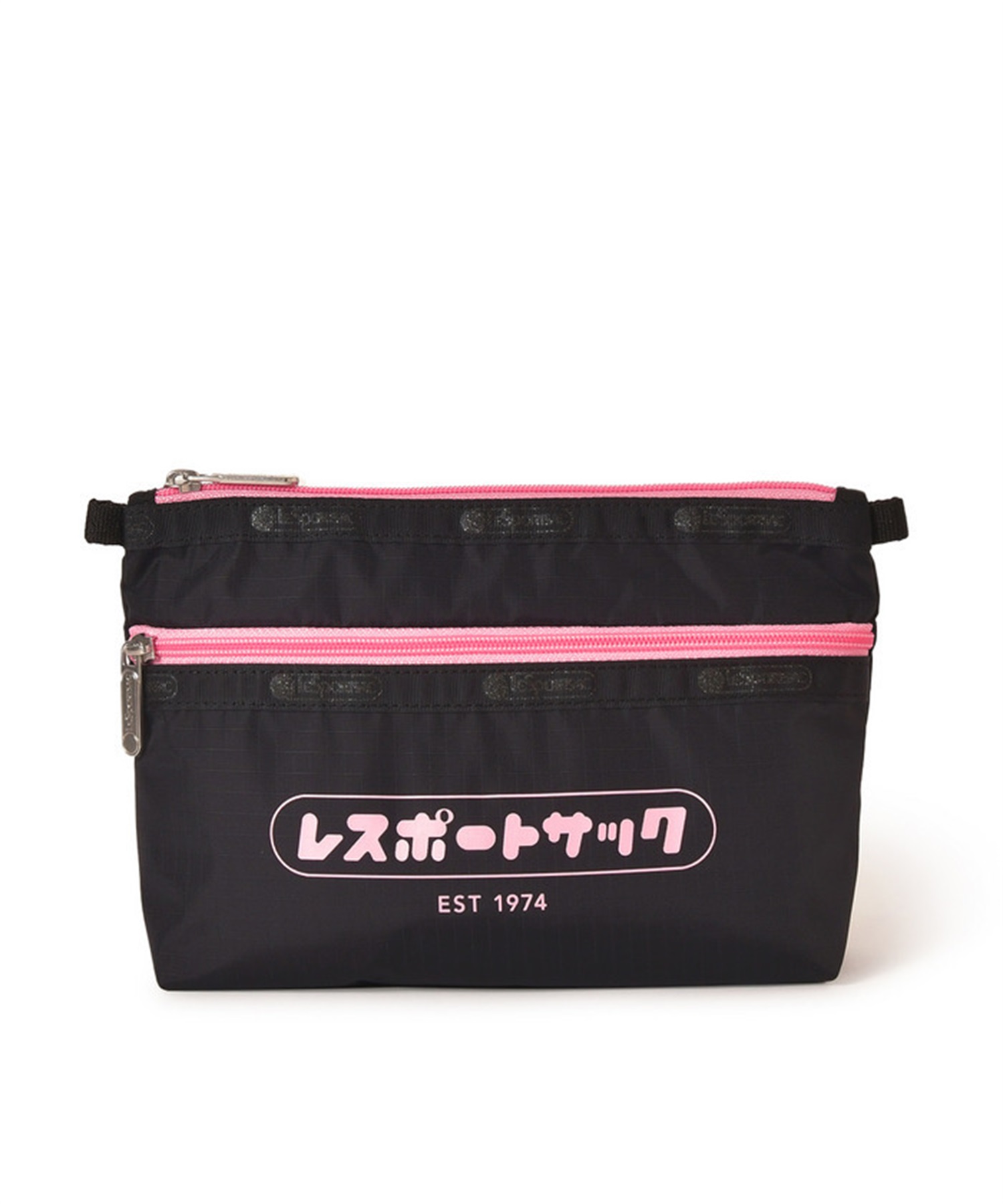【Katakana Collection】COSMETIC CLUTCH(カタカナロゴ　NV　CC-フリー)