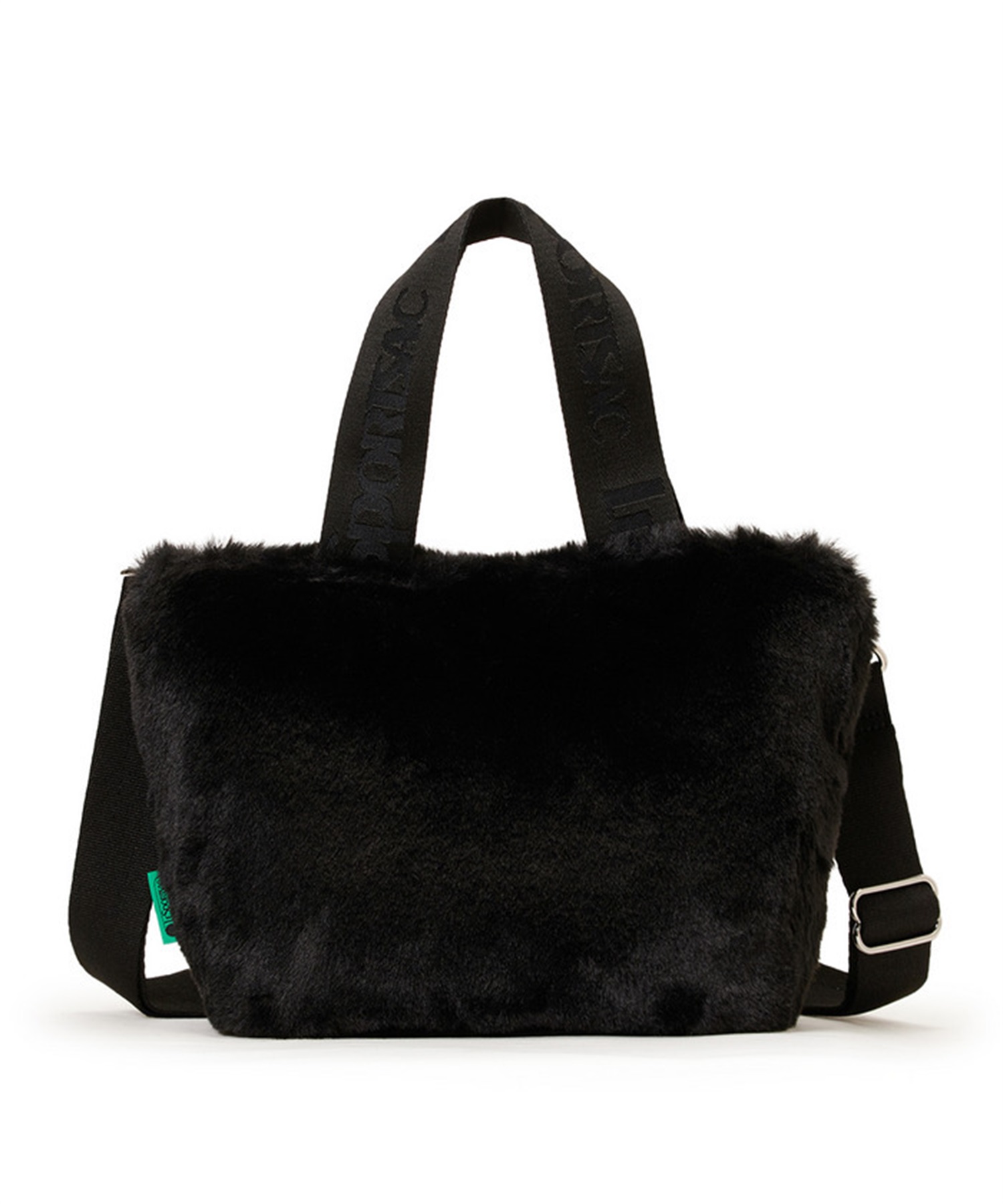 FUR E/W TOTE(ブラックフラッフィーファー-フリー)