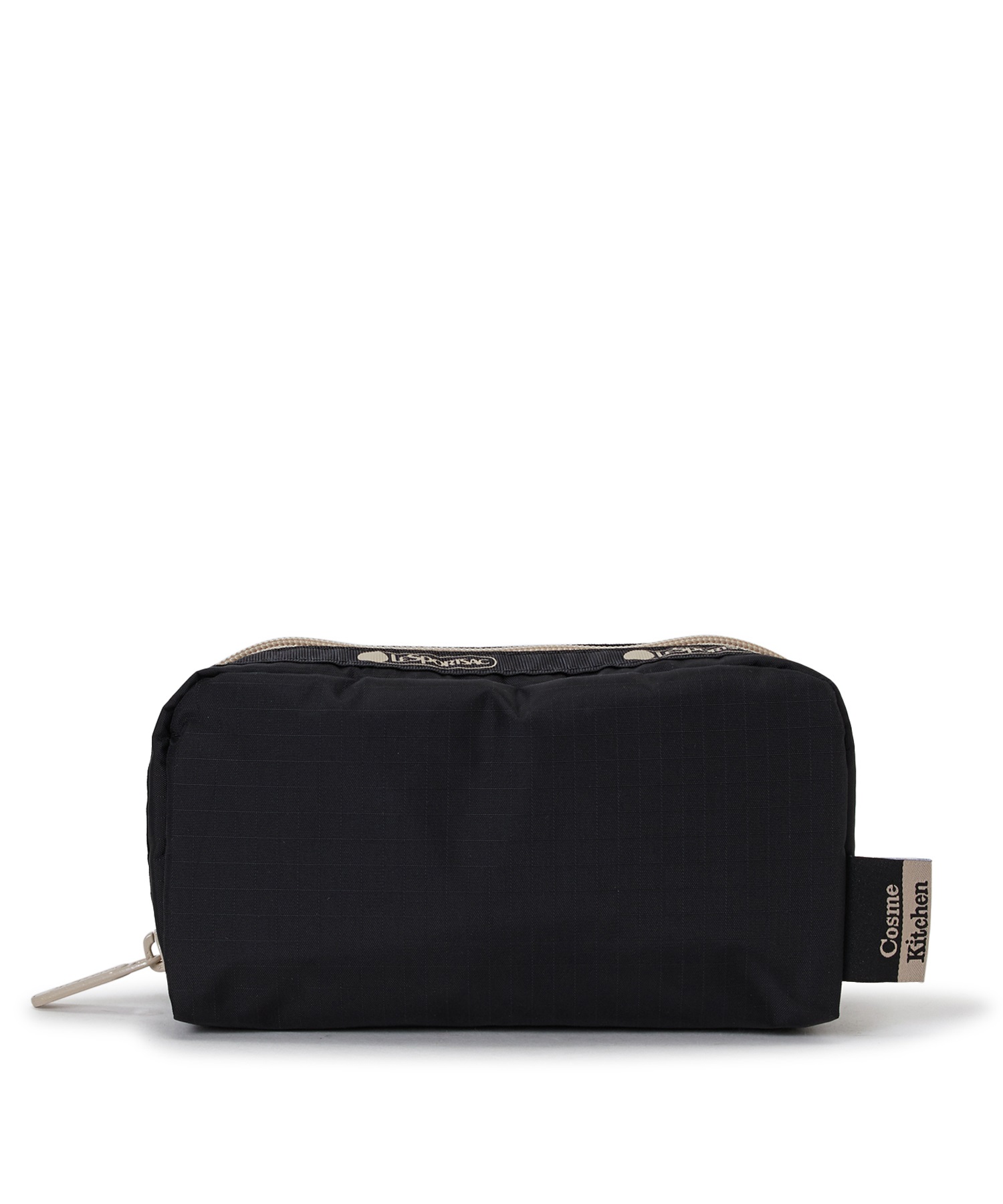 【LeSportsac×Cosme Kitchen】RECTANGULAR COSMETIC(ブラックCK-フリー)