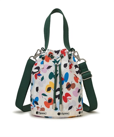 【LeSportsac×SHOGO SEKINE】DRAWSTRING BUCKET XBODY(シティオブアップルズ-フリー)