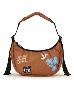 【LeSportsac×SHOGO SEKINE】MINI CRESCENT(ガーデンオブNYC MC-フリー)