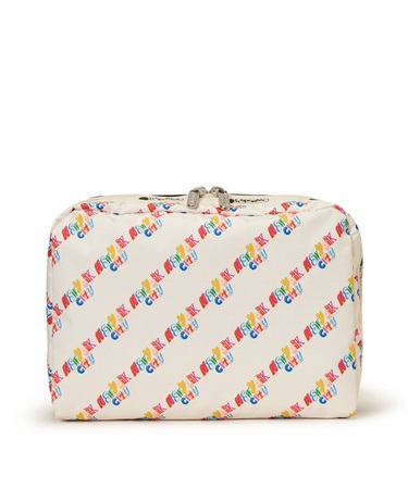 【LeSportsac×SHOGO SEKINE】EXTRA LARGE RECTANGULAR COSMETIC(デイ＆ナイトNYCコスメティック-フリー)