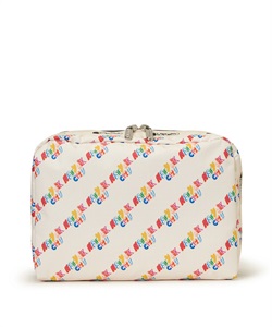 【LeSportsac×SHOGO SEKINE】EXTRA LARGE RECTANGULAR COSMETIC(デイ＆ナイトNYCコスメティック-フリー)